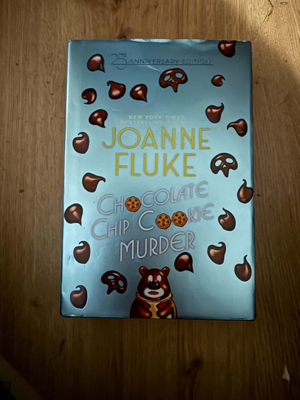 Joanne Fluke Chocolate Chip Cookie Murder - Light Blue Hardcover